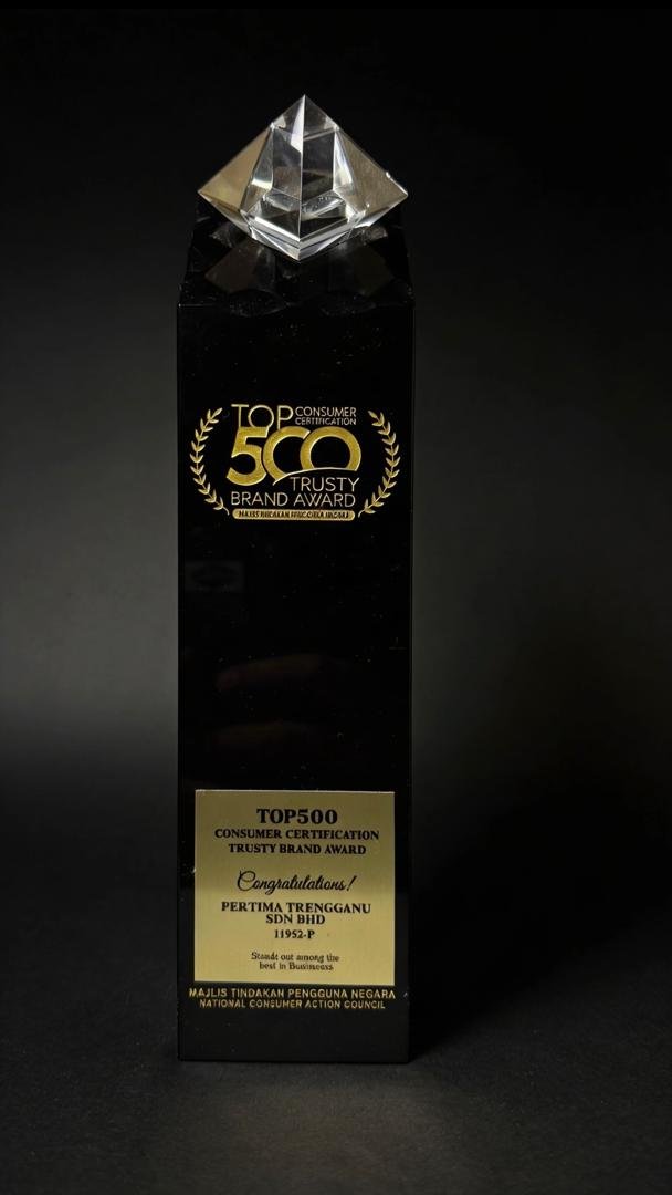 Top 500 Consumer Certification Trusty Brand Award